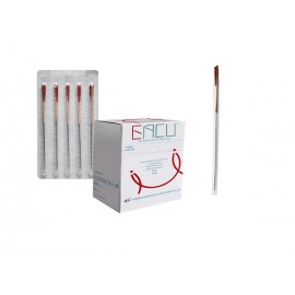 EACU CJ - Agulha Chinesa com tubo guia - Cx 100