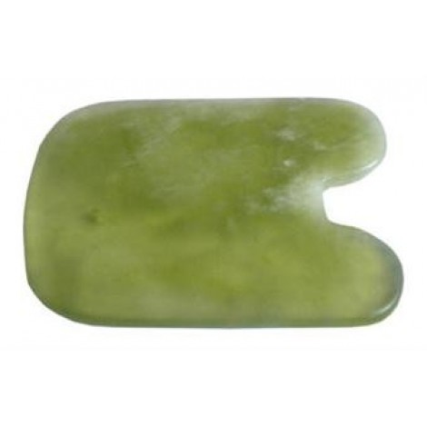 Peça Gua Sha - Jade  Rectangular