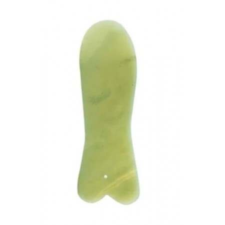 Peça Gua Sha - Jade Peixe